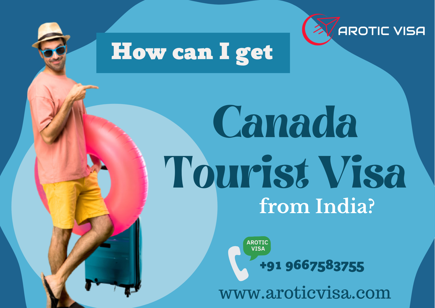 How can I get Canadian tourist visa from India?